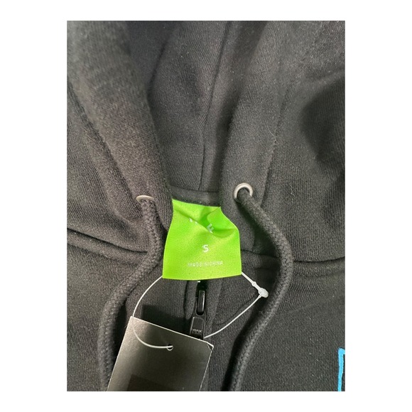 HUF Drop Out Stack F/Z Hoodi‎ Black Multicolor Logo Mens Size S - Picture 4 of 10